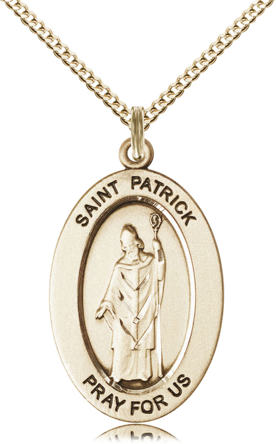 St. Patrick of Ireland Necklace for Women