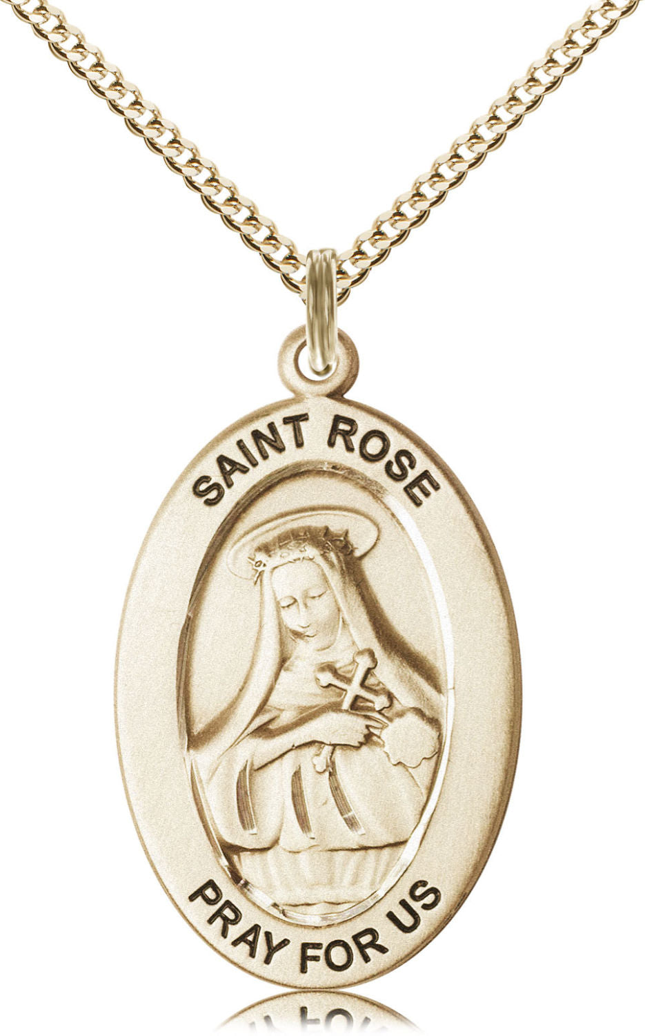 St. Rose of Lima South America Necklace for Women