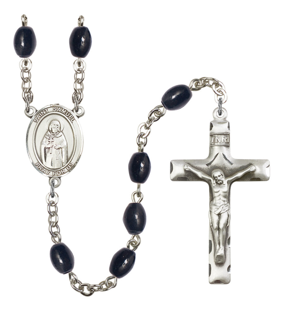 St. Samuel Silver Plated Rosary for Men