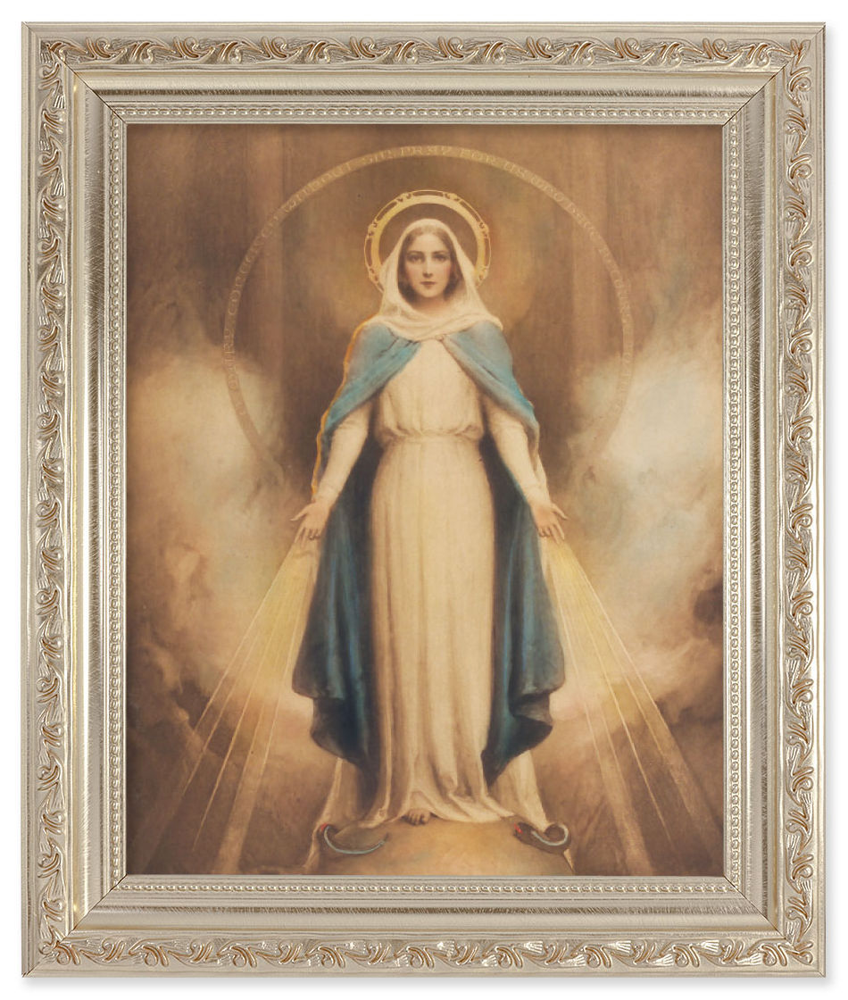 Miraculous Mary 8x10 Framed Print Under Glass