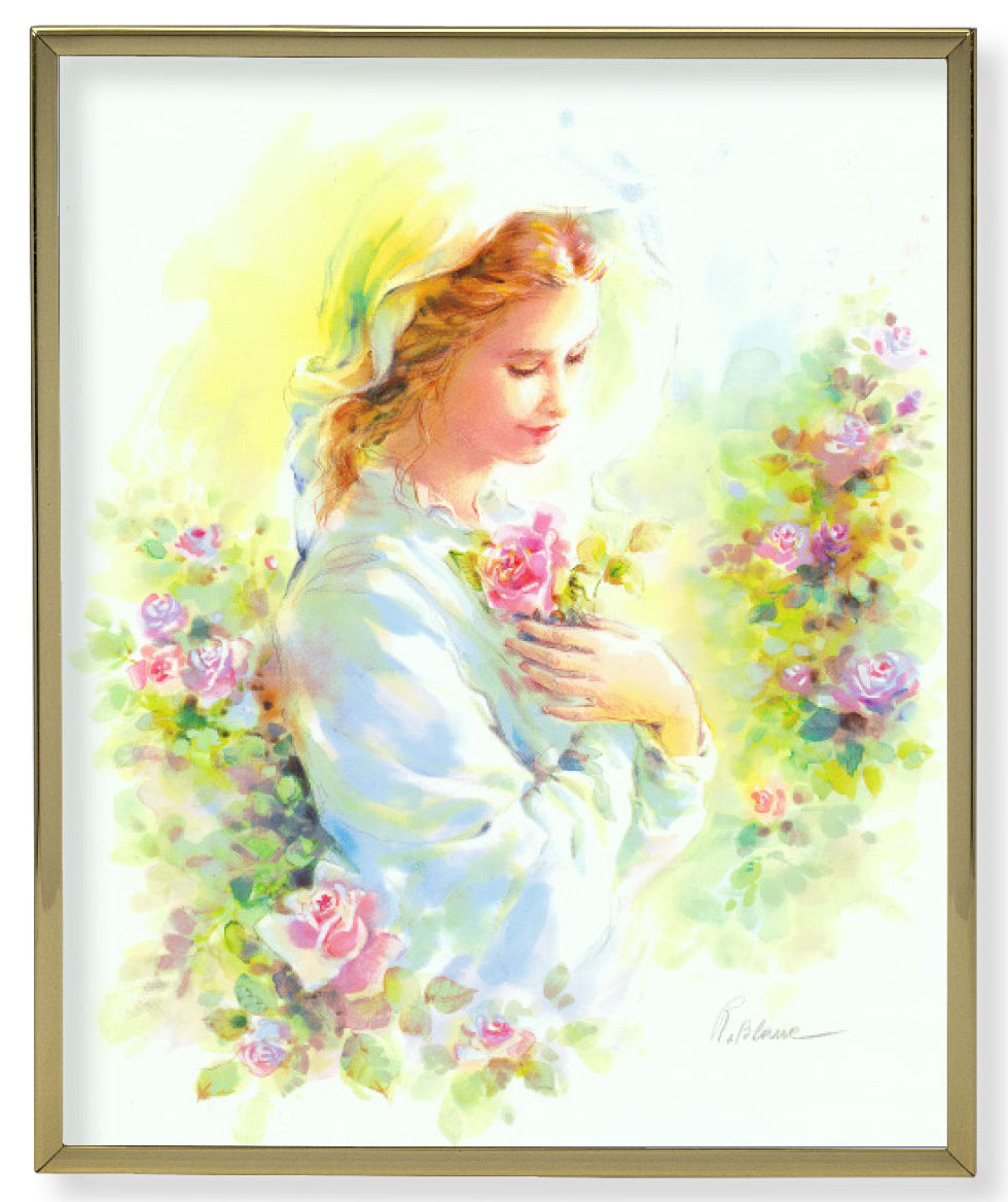 Mystical Rose Gold Frame Plaque