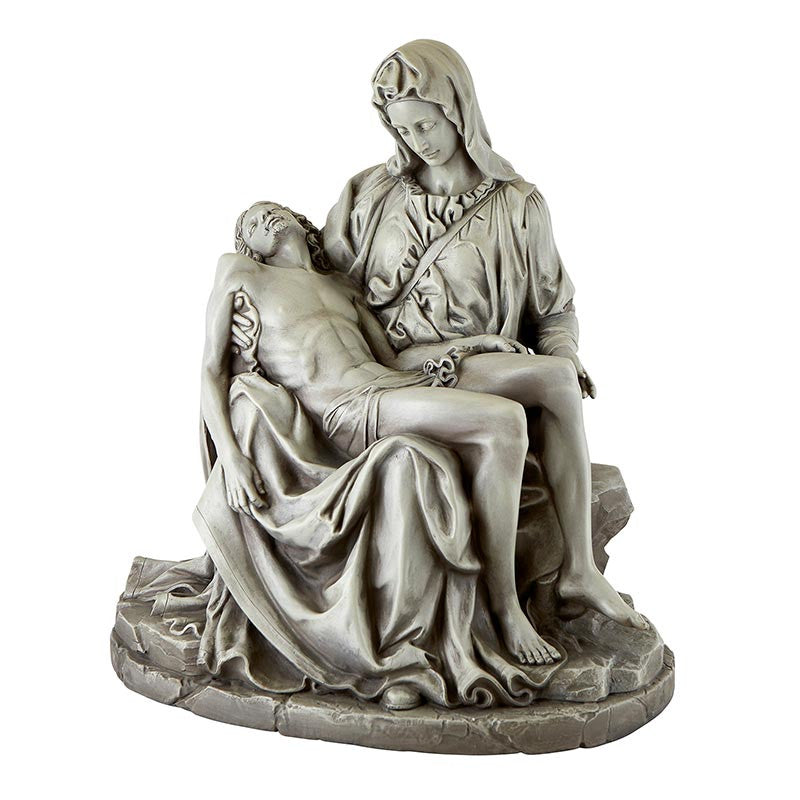 Pieta Statue – 21.5"H Stoneresin | Indoor & Outdoor