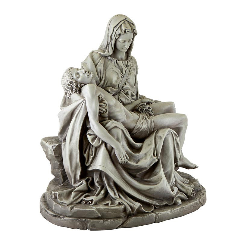 Pieta Statue – 21.5"H Stoneresin | Indoor & Outdoor