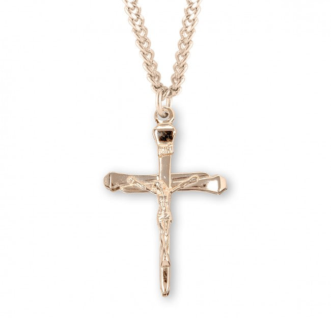 Nail Crucifix Pendant Sterling Silver
