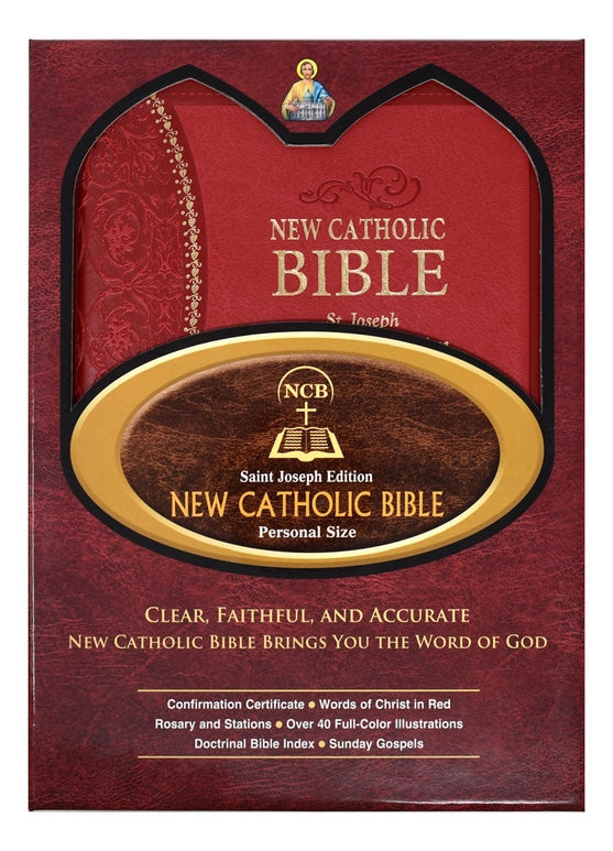 St. Joseph New Catholic Bible - Confirmation Edition Personal Size with Red Letter