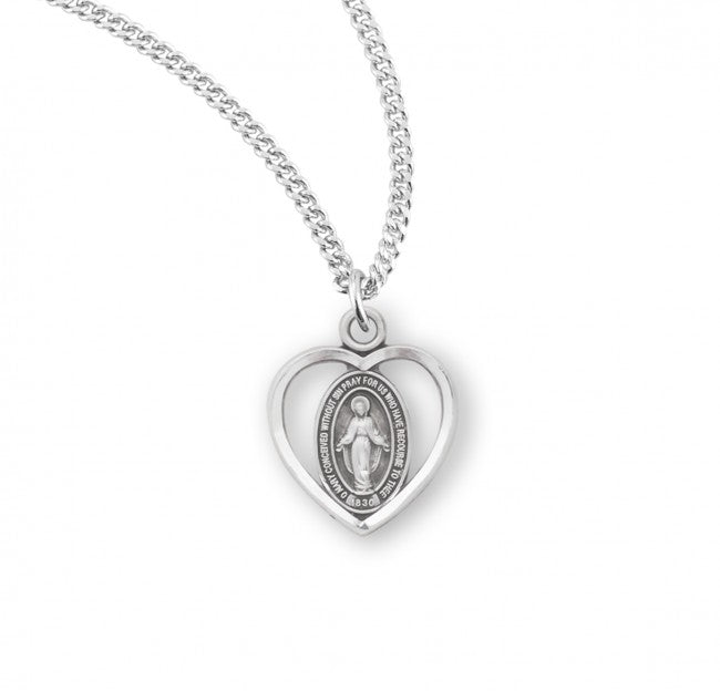 Open Heart Miraculous Pendant 4 Styles