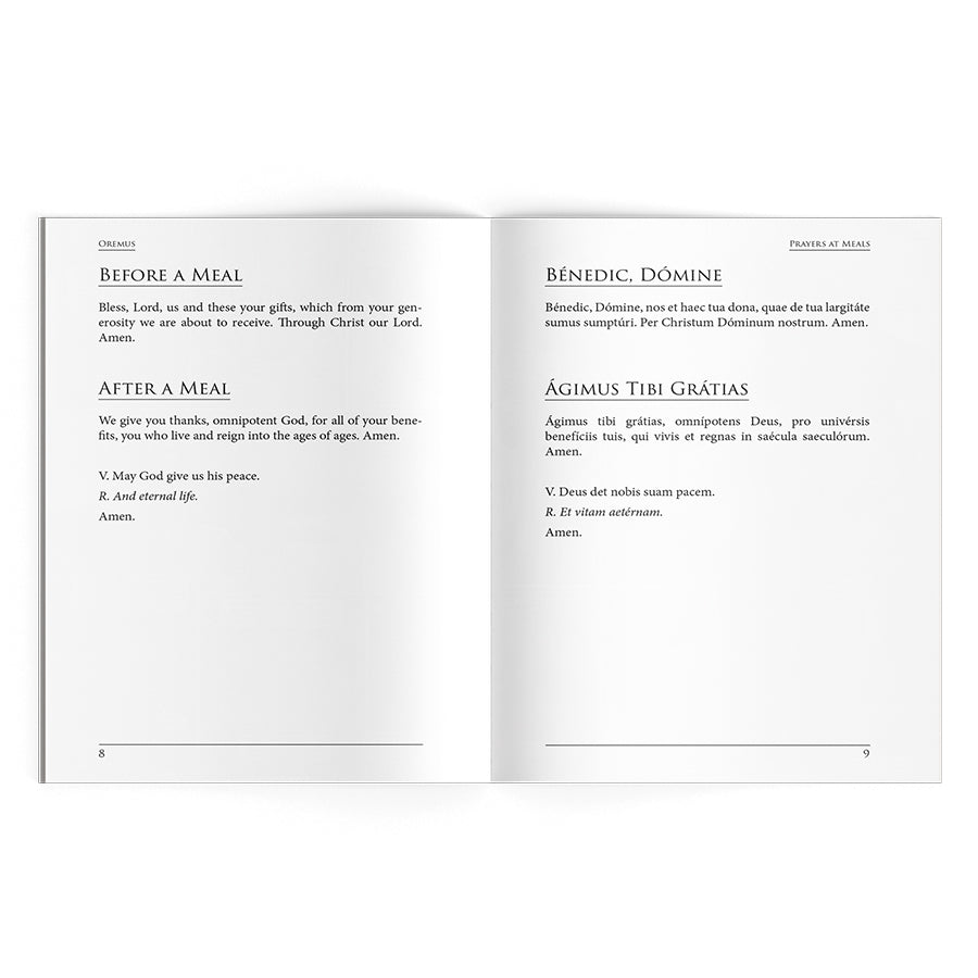 Oremus: A Treasury of Latin Prayers