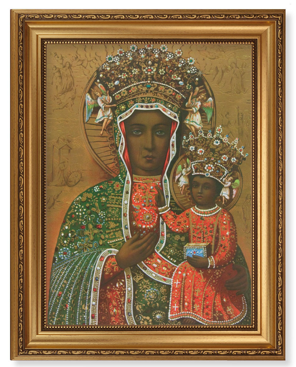 Our Lady of Czestochowa 12x16 Framed Print Artboard
