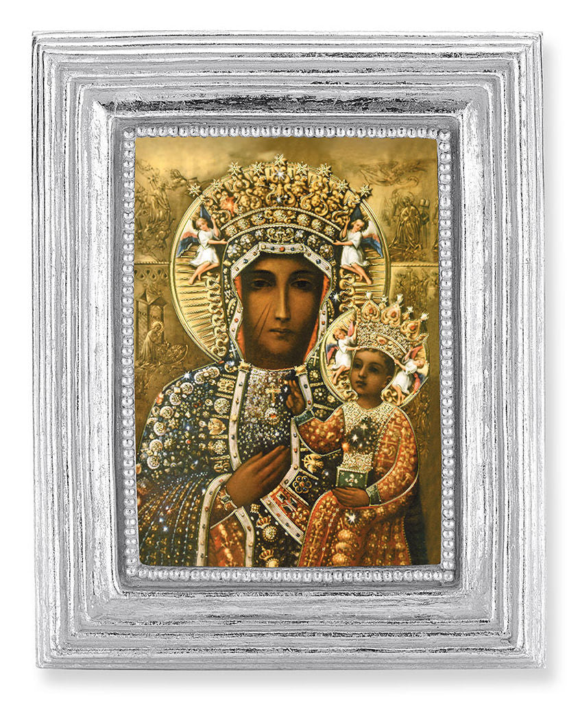 Our Lady of Czestochowa 2.5x3.5 Print Under Glass
