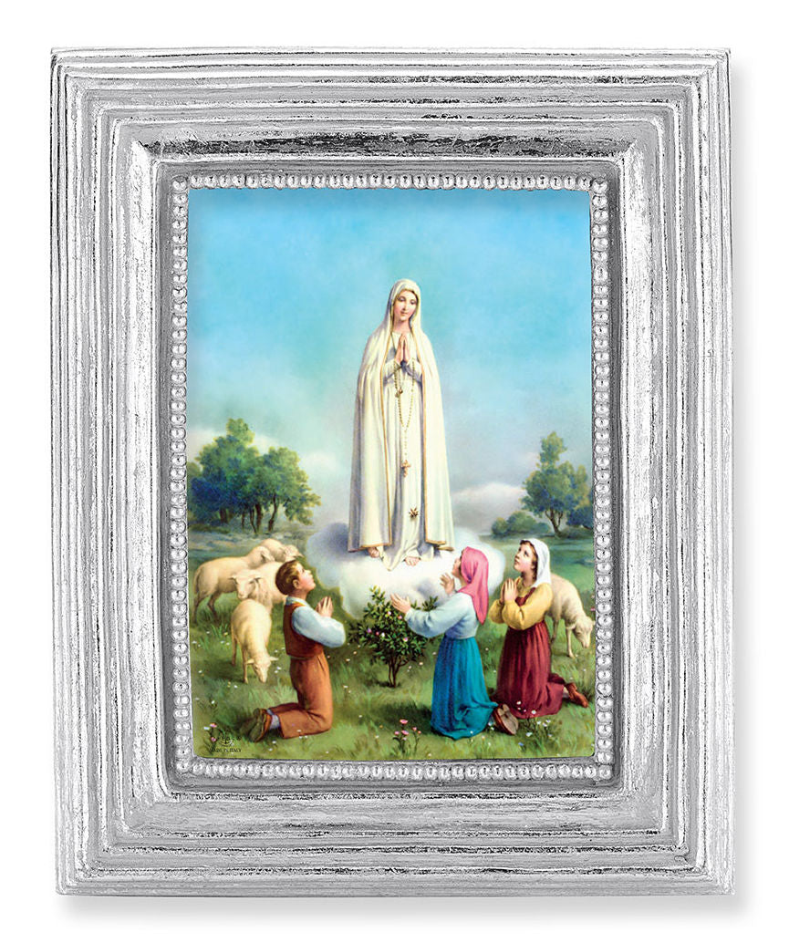 Our Lady of Fatima 2.5x3.5 Print Under Glass