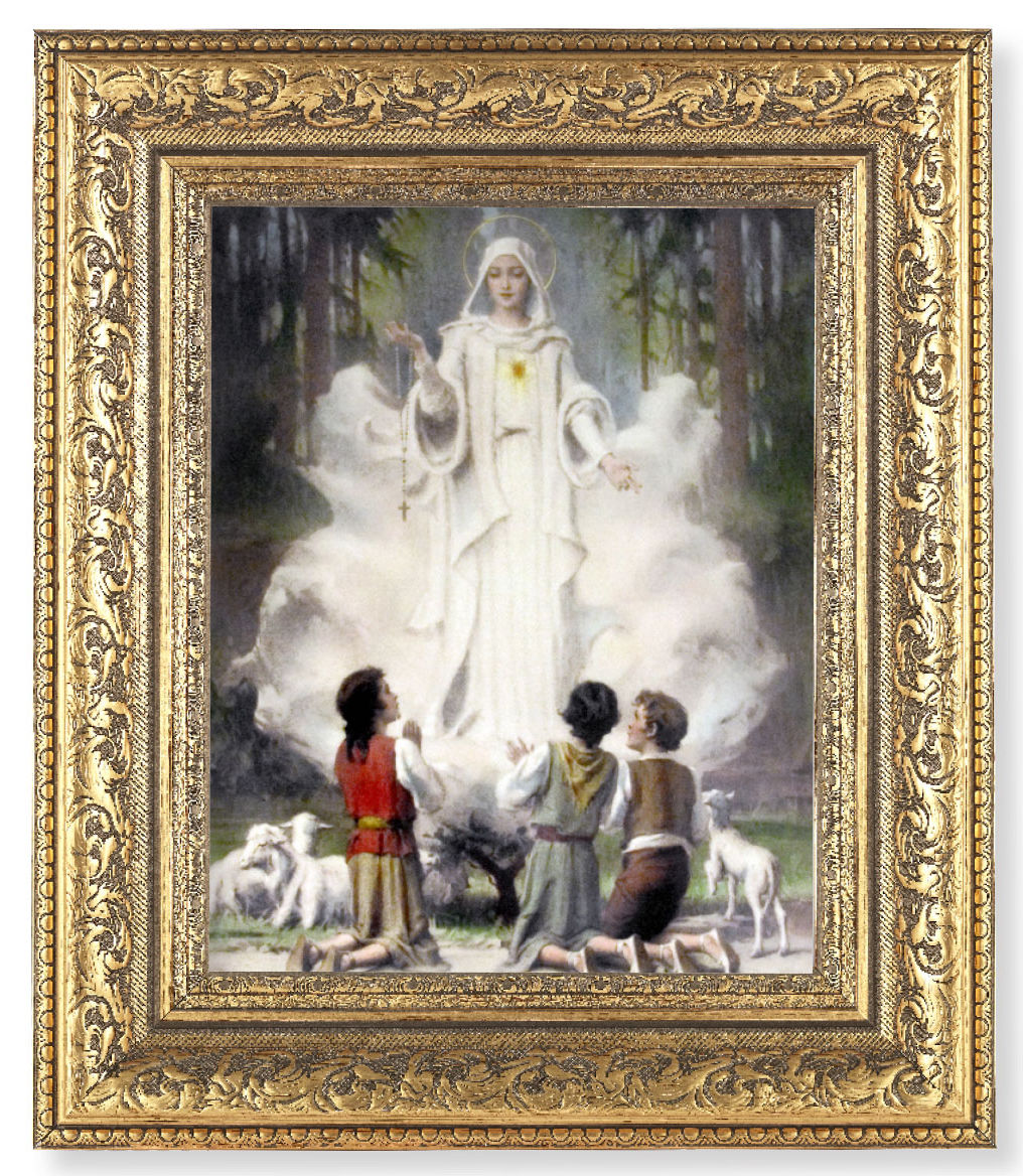 Our Lady of Fatima 8x10 Framed Print Under Glass
