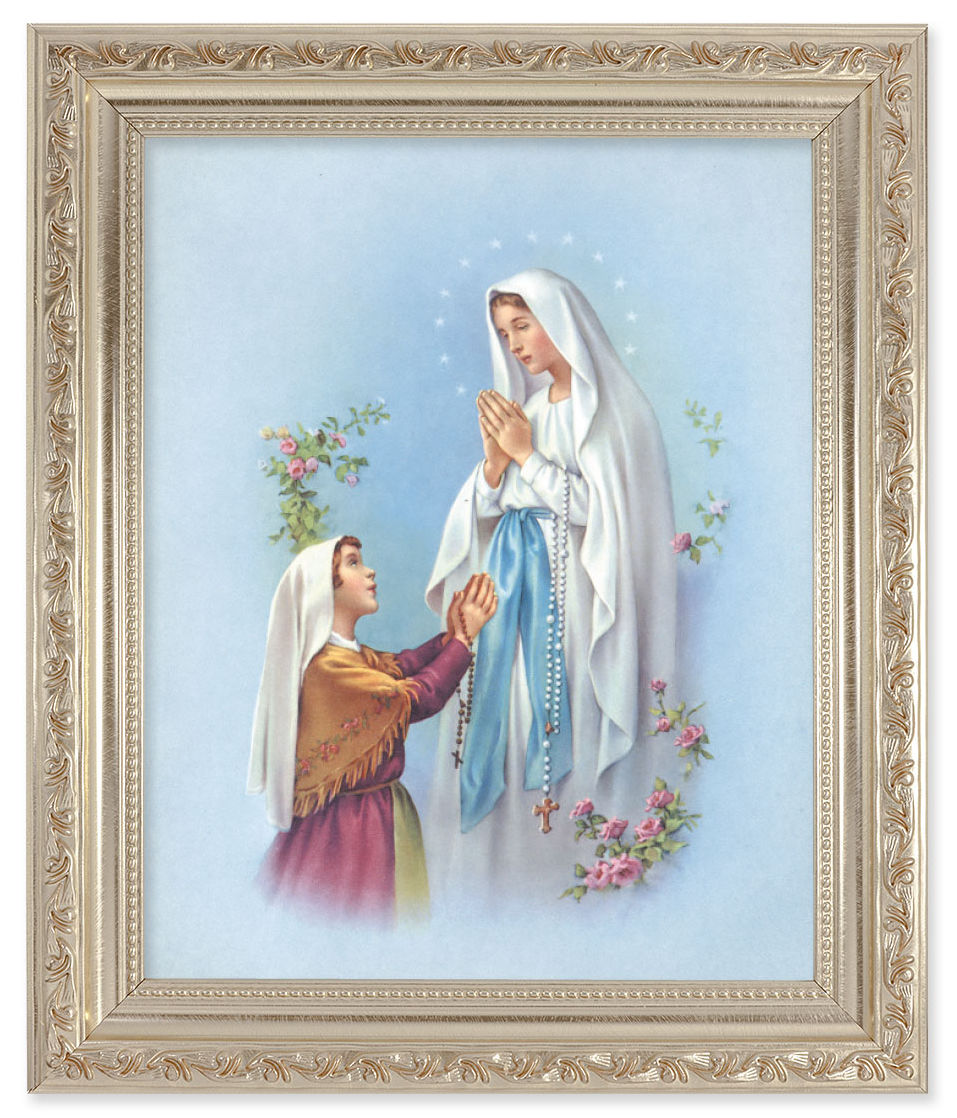 Our Lady of Fatima 8x10 Framed Print Under Glass