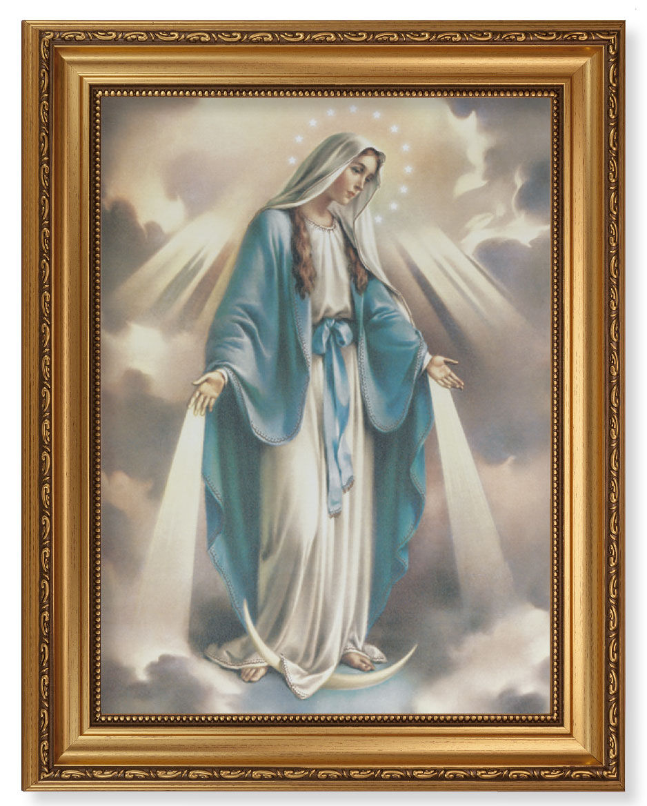 Our Lady of Grace 12x16 Framed Canvas