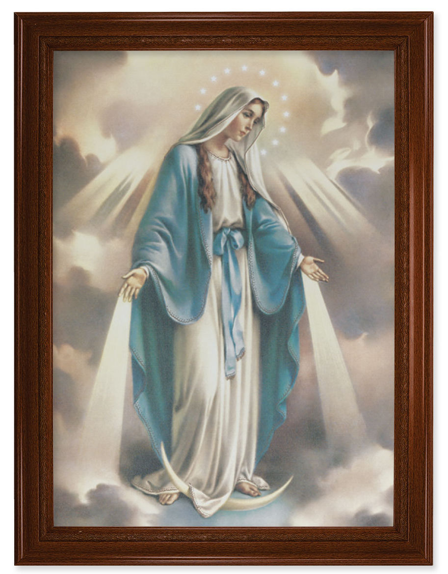 Our Lady of Grace 19x27 Framed Canvas