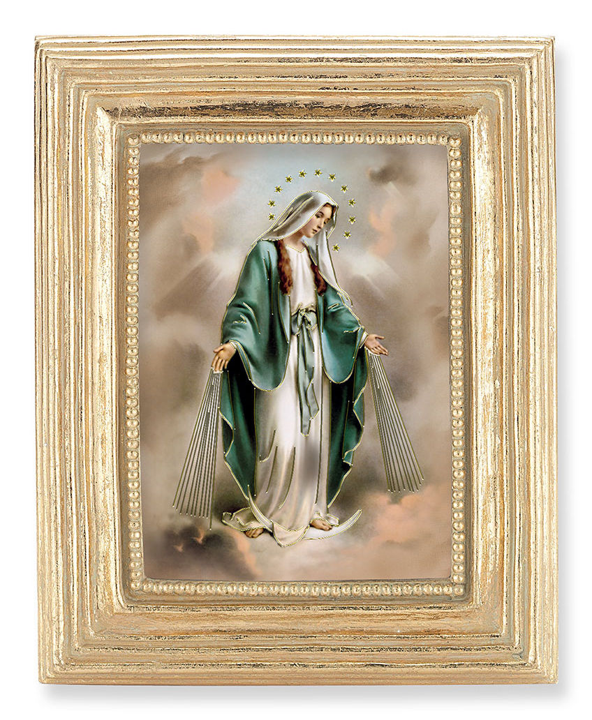 Our Lady of Grace 2.5x3.5 Print Under Glass