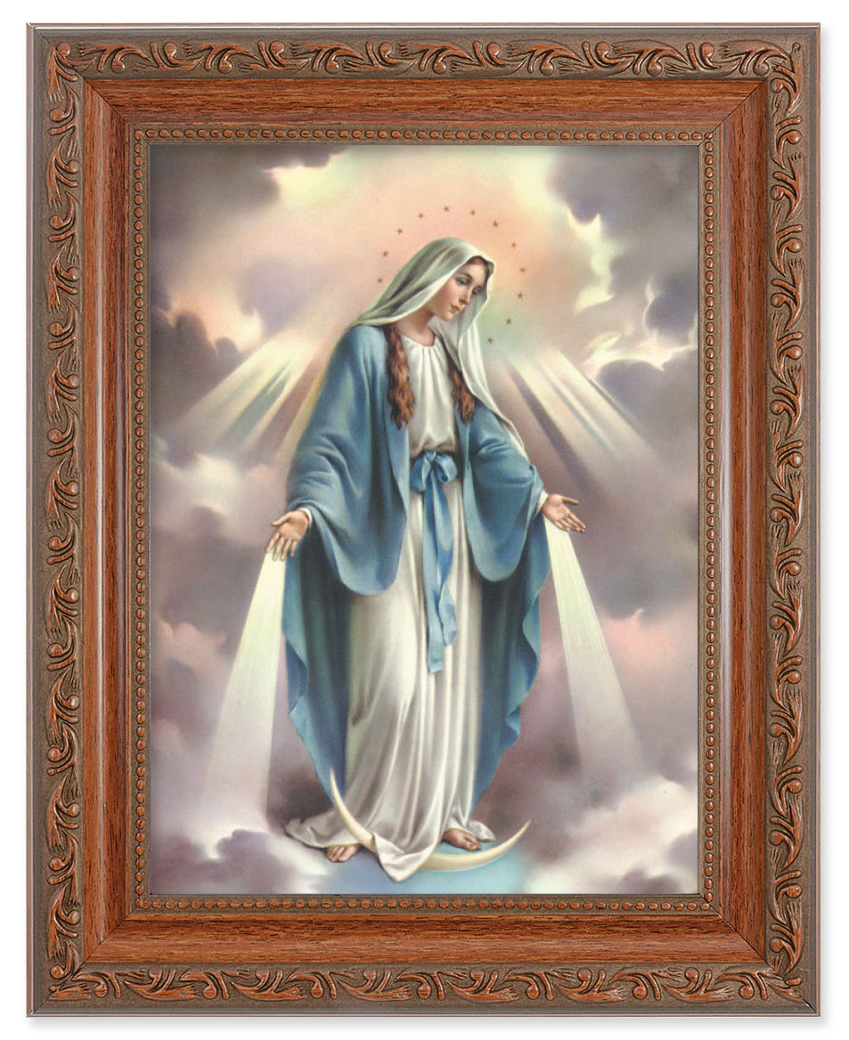 Our Lady of Grace 6x8 Print Under Glass