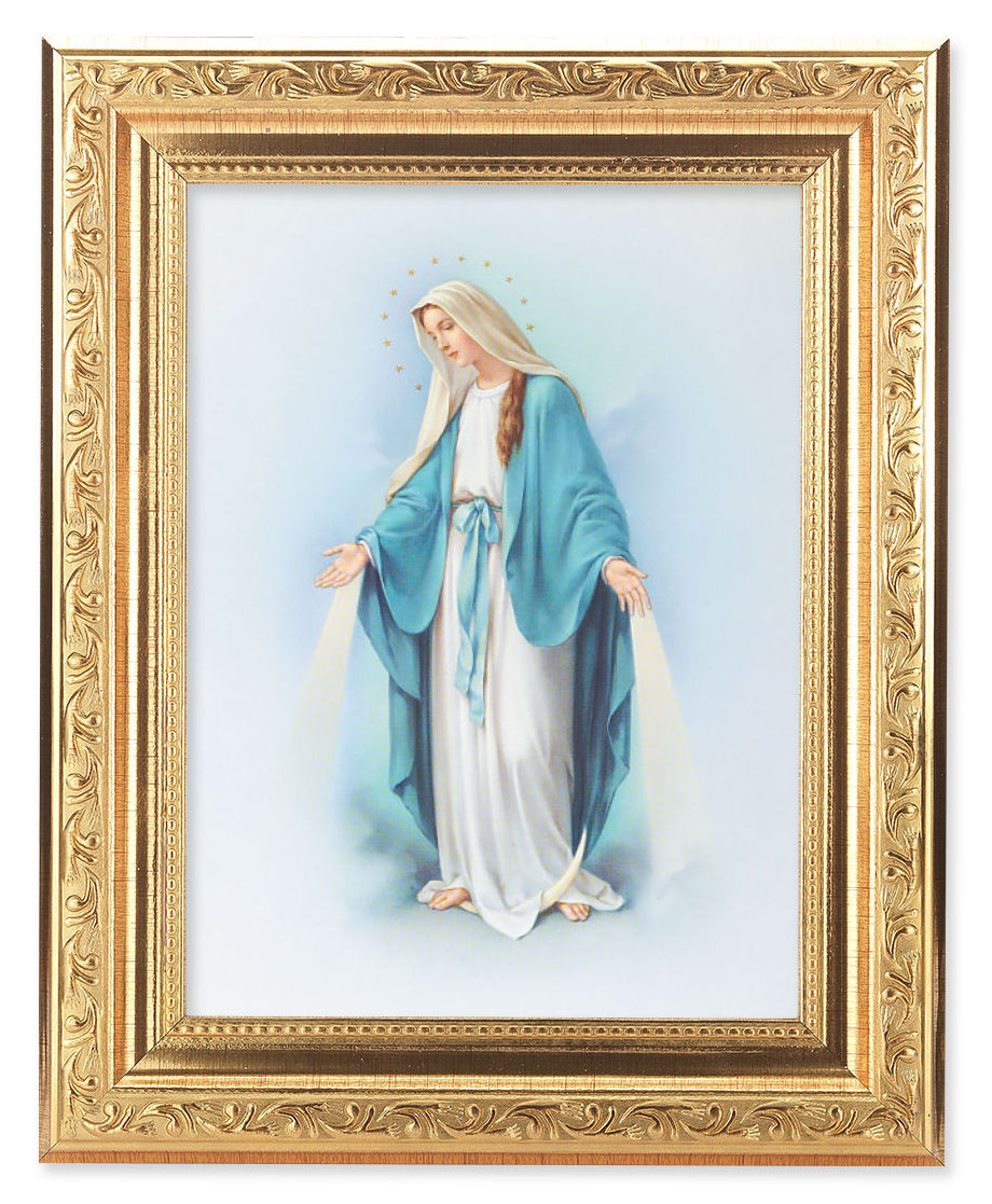 Our Lady of Grace 6x8 Print Under Glass
