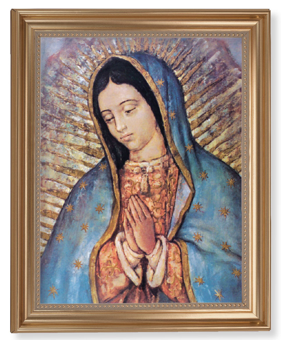 Our Lady of Guadalupe 11x14 Framed Print Artboard