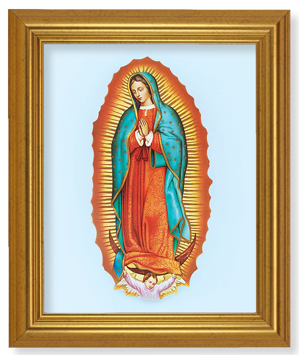 Our Lady of Guadalupe 8x10 Framed Print Under Glass
