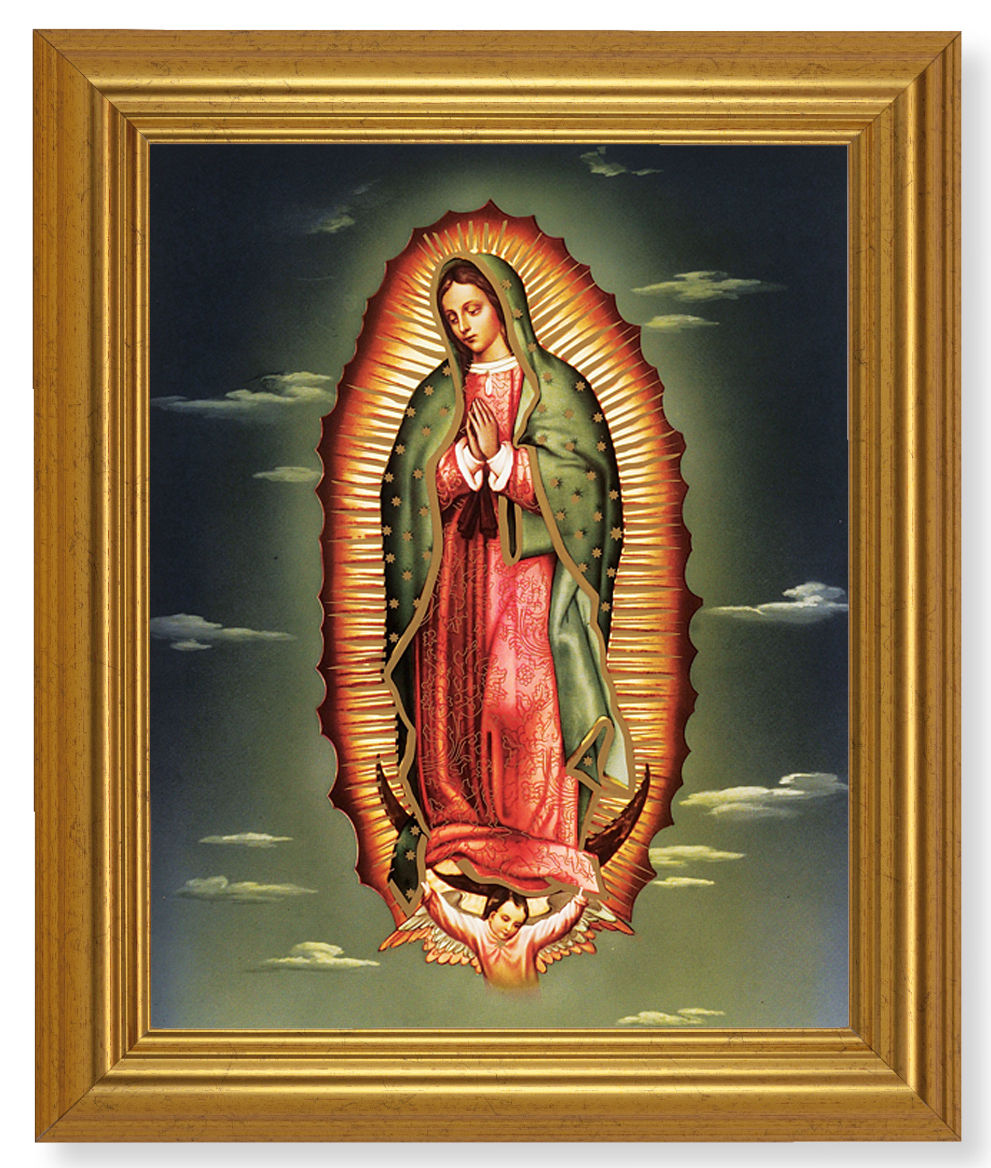 Our Lady of Guadalupe 8x10 Framed Print Under Glass