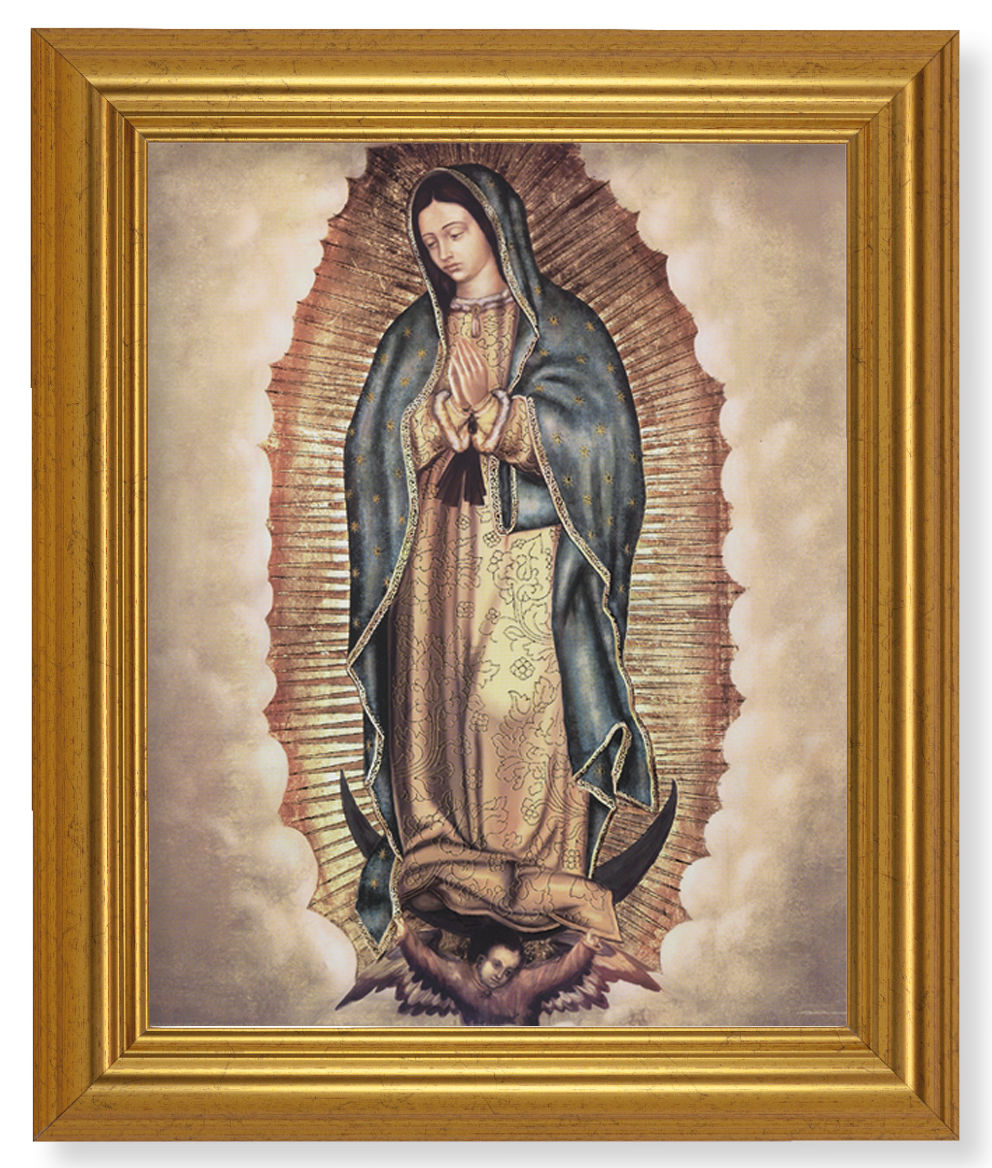 Our Lady of Guadalupe 8x10 Framed Print Under Glass