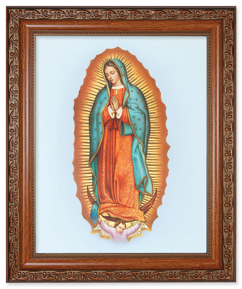 Our Lady of Guadalupe 8x10 Framed Print Under Glass
