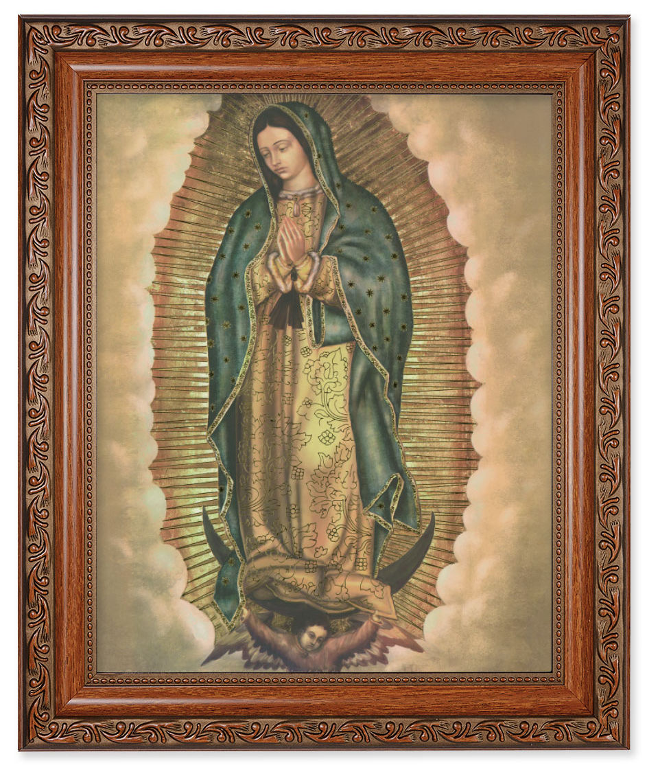 Our Lady of Guadalupe 8x10 Framed Print Under Glass