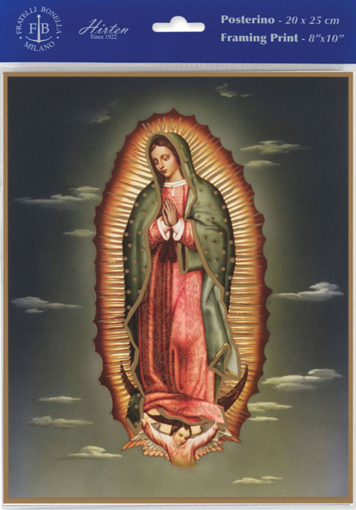 Our Lady of Guadalupe Print - Sold in 3 per pack