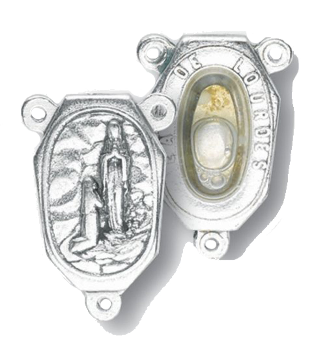 Our Lady of Lourdes Water Rosary Centerpiece - 25 Per Pack