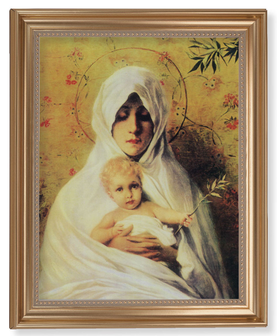 Our Lady of the Palm 11x14 Framed Print Artboard