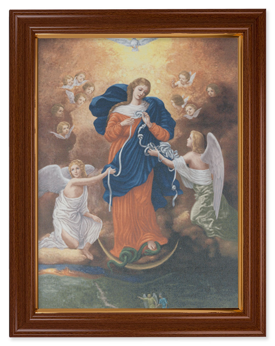 Our Lady Untier of Knots 12x16 Framed Canvas
