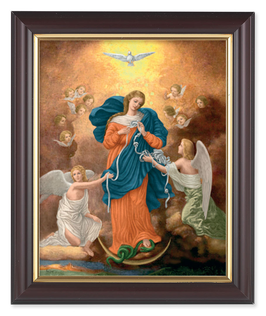 Our Lady Untier of Knots 8x10 Framed Print Under Glass