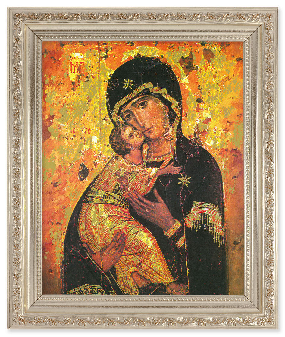 Our Lady of Vladimir 8x10 Framed Print Under Glass