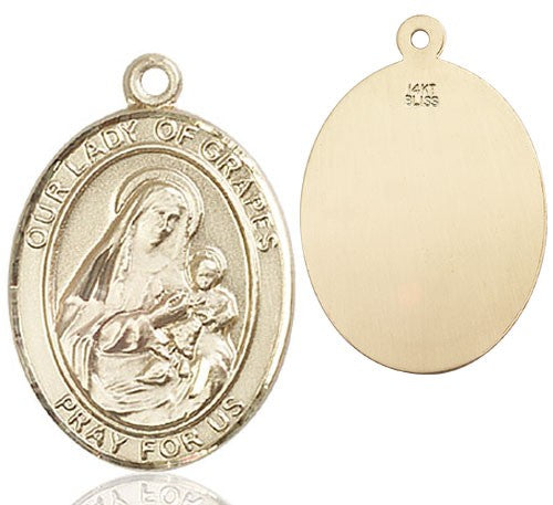 Our Lady of Grace of Grapes Medal