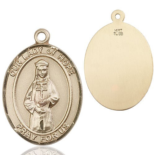 Our Lady of Grace of Hope Patron Saint Medal