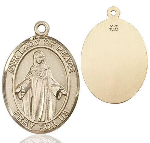 Our Lady of Peace Patron Saint Medal