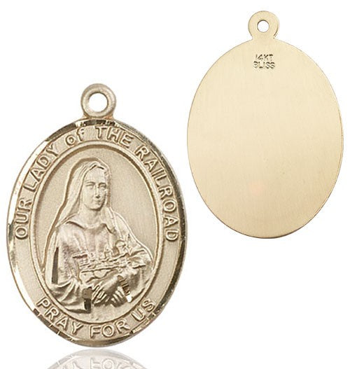Our Lady of Grace of The Railroad Patron Saint Medal