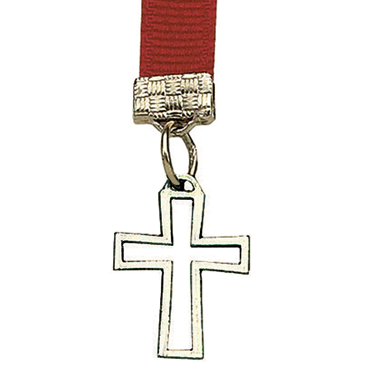 Openwork Cross Bookmark - 12 Colors Available