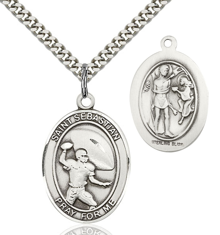 St. Sebastian Football Medal