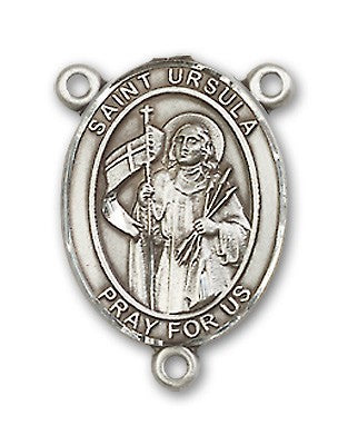 St. Ursula Rosary Centerpiece Sterling Silver or Pewter