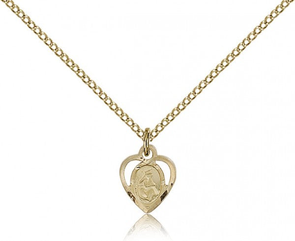 Petite Our Lady of La Salette Medal