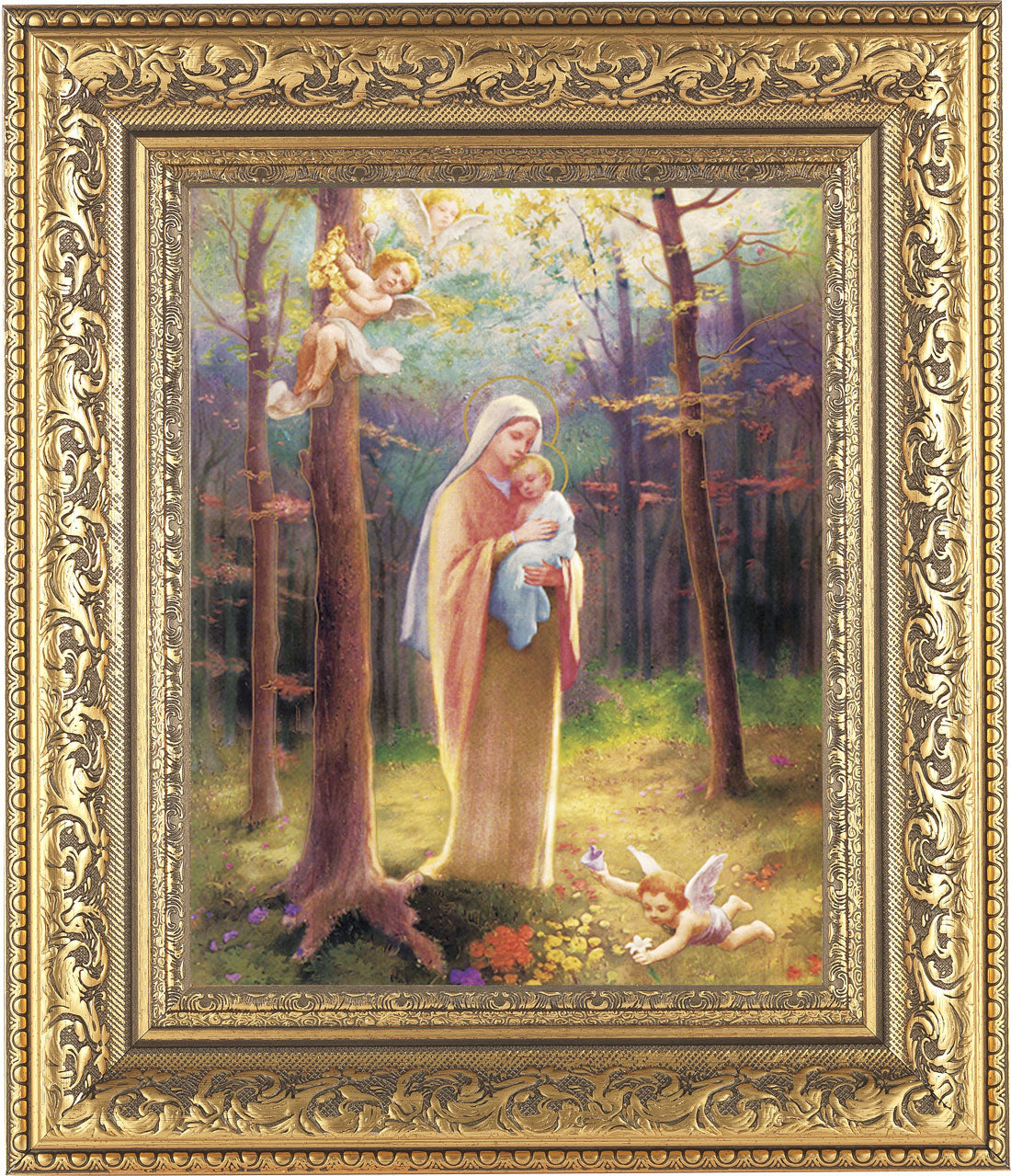 Madonna of the Woods 8x10 Framed Print Under Glass