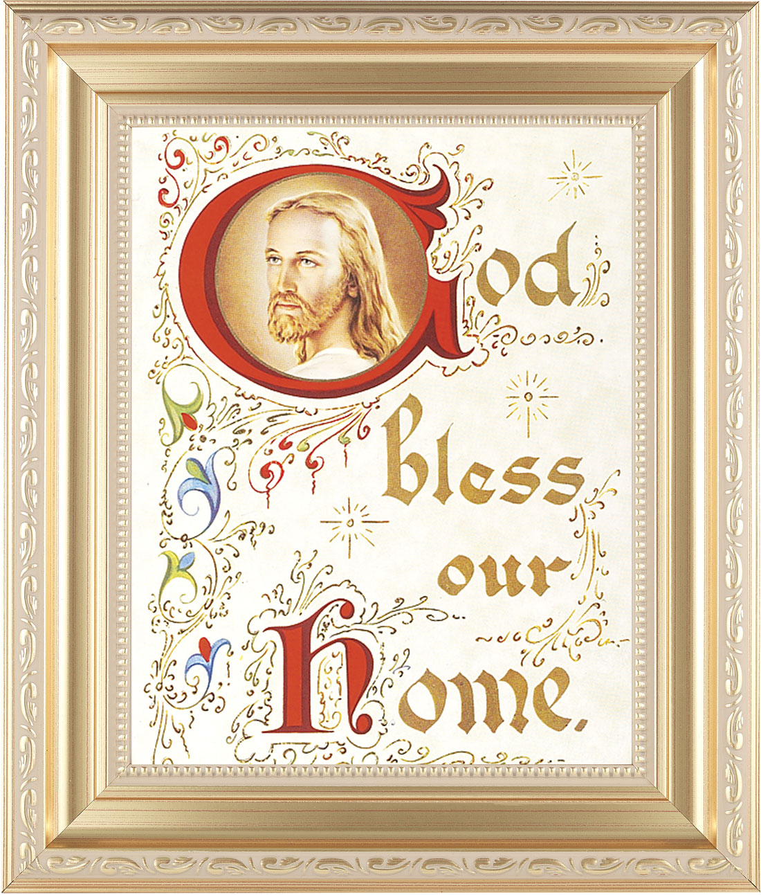 God Bless Our Home 8x10 Framed Print Under Glass