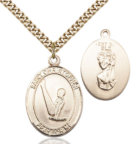 St. Christopher Gymnastics Medal