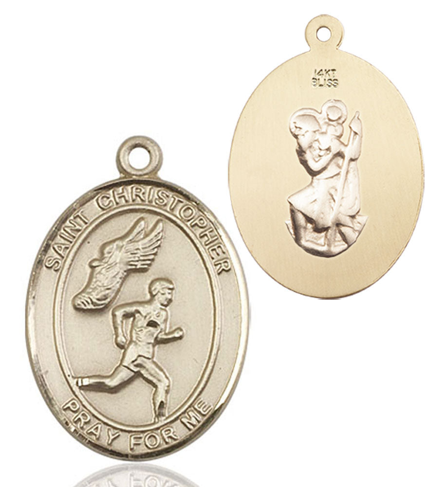 St. Christopher Track and Field Medal for Men
