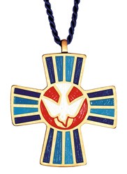 Holy Spirit Cross Pendant / Teaching Ministry Pendant