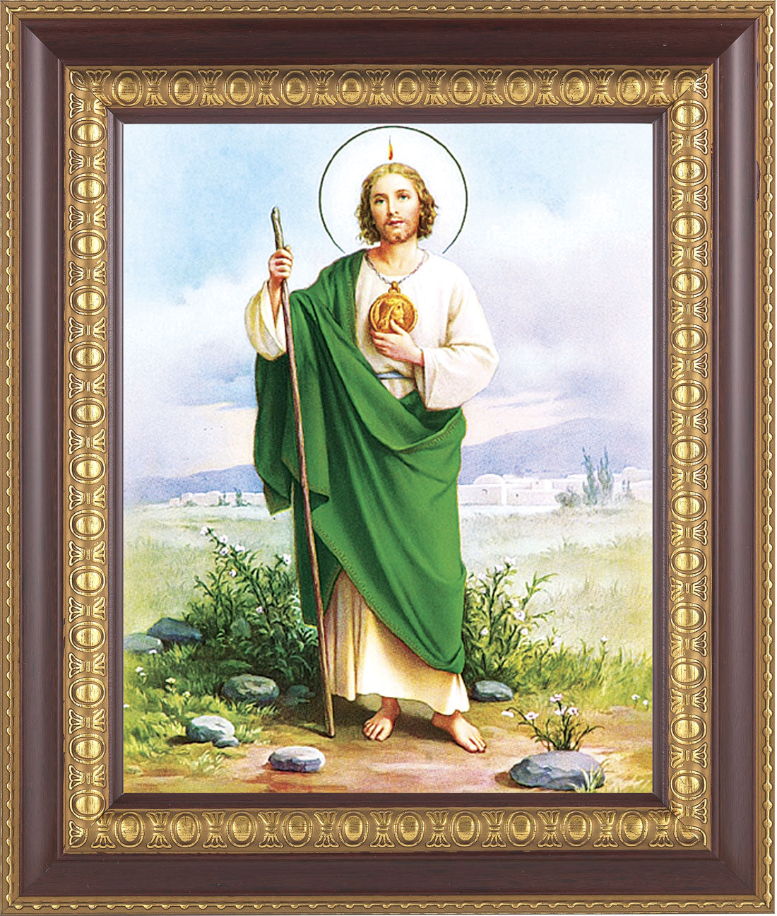 St. Jude 8x10 Framed Print Under Glass