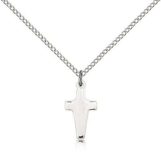 Youth Abstract Cross Pendant