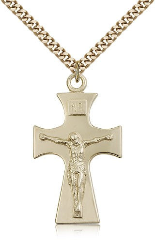 Contemporary Celtic Crucifix Pendant
