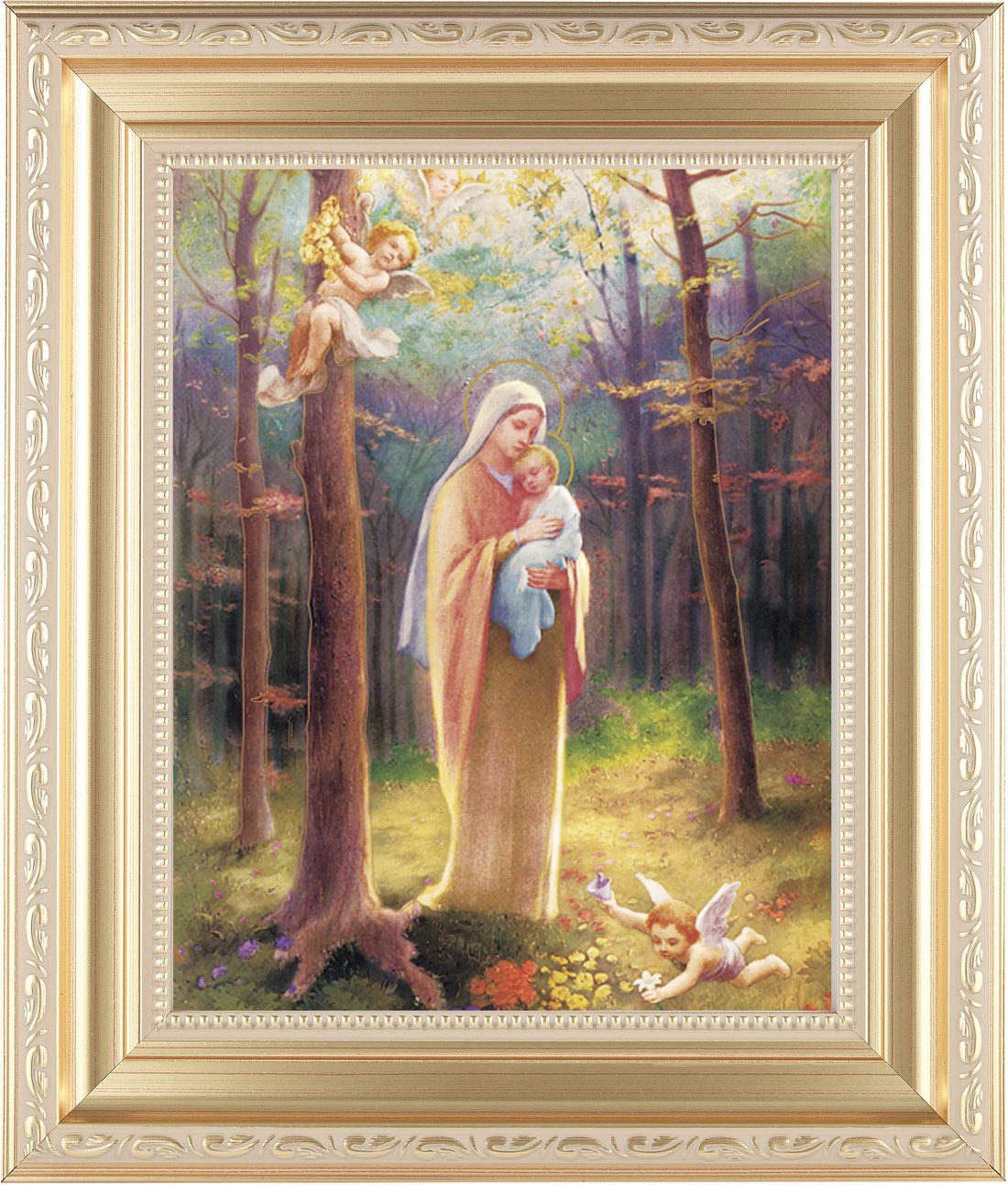 Madonna of the Woods 8x10 Framed Print Under Glass